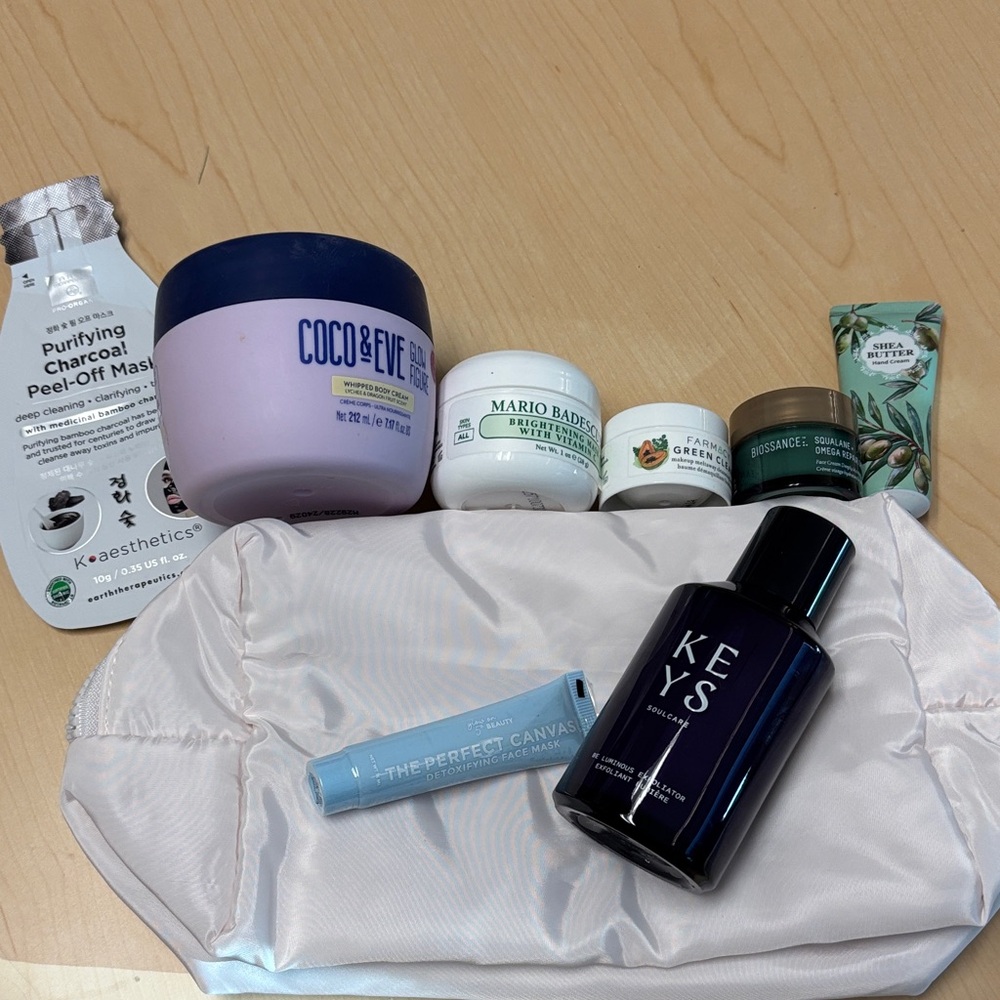 Skincare and Beauty Set with Bag